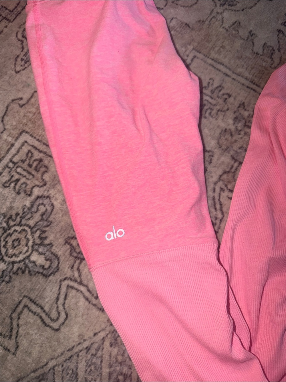 ALO goddess yoga ribbed leggings - Picture 2 of 3